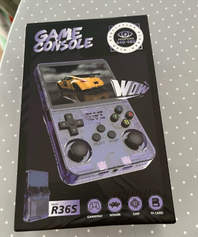 Console de jeu vidéo rétro portable R35S Pro avec système Linux, écran IPS 3,5 pouces, 64 Go de jeux préinstallés, lecteur vidéo de poche et connectivité 3.5G.