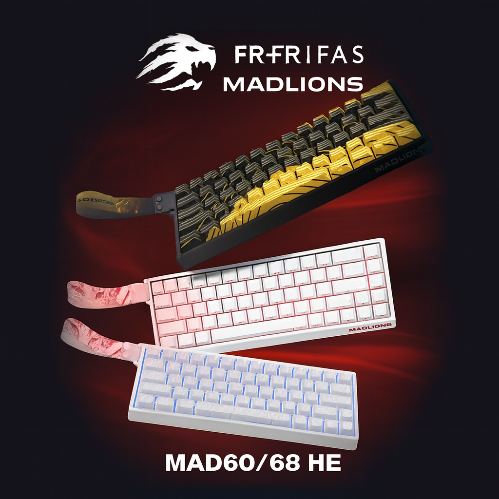 Clavier Mécanique Magnétique Pro pour Gamers & Esports - Madlions MAD60HE