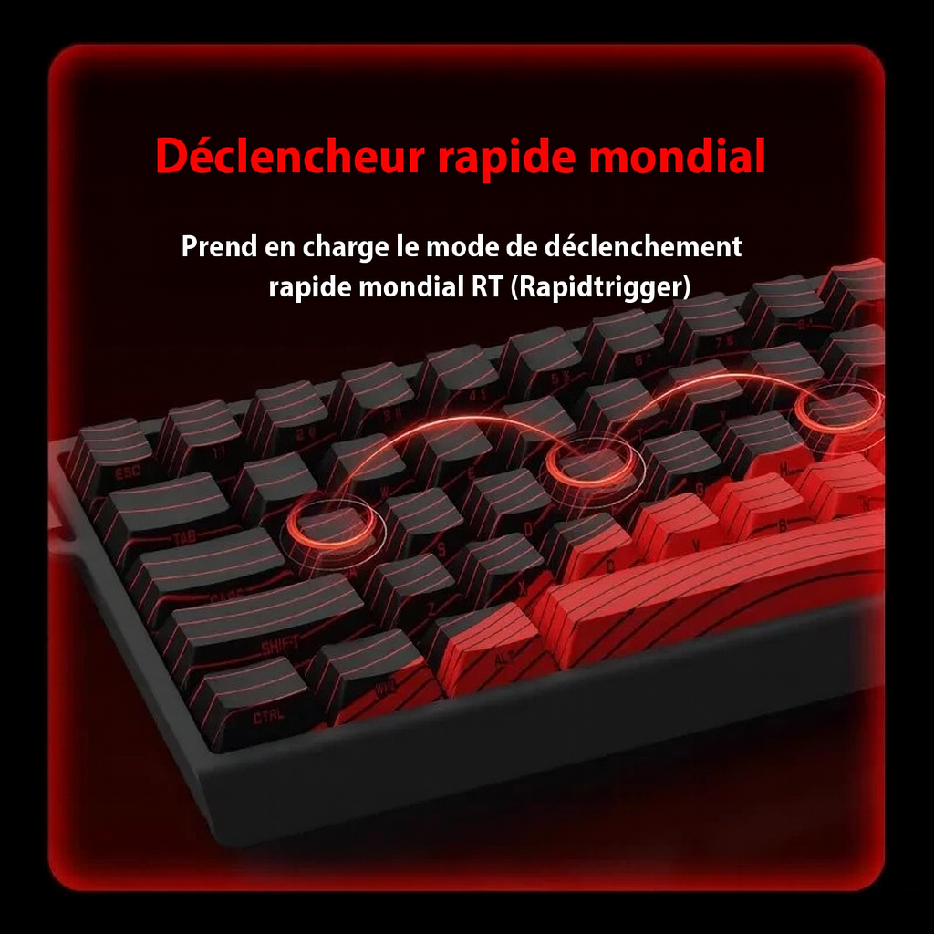 Clavier Mécanique Magnétique Pro pour Gamers & Esports - Madlions MAD60HE